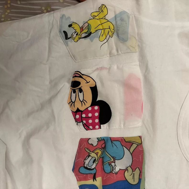 Comme des Garcons Comme Des Garcons Mickey Mouse Short Sleeve Size L / US 10 / IT 46 - 5 Thumbnail