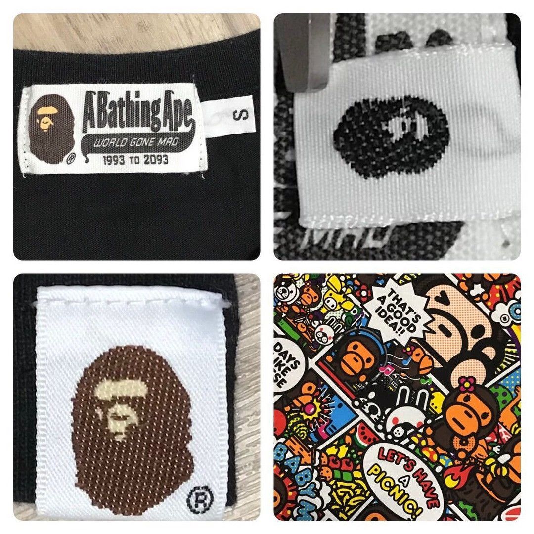 Bape BAPE Comic Milo & Lisa T-shirt a bathing ape Size US S / EU 44-46 / 1 - 6 Thumbnail