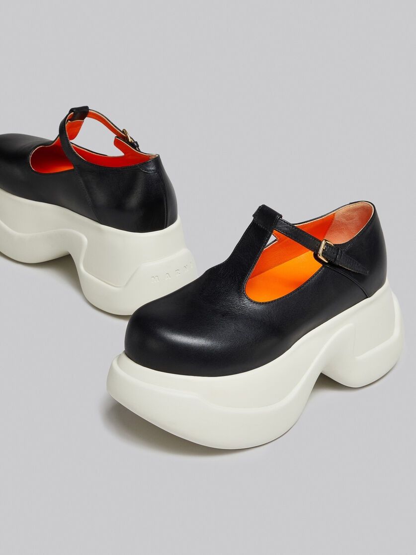 Marni o1y1025 Leather Loafers in Black Size US 8 / IT 38 - 5 Thumbnail