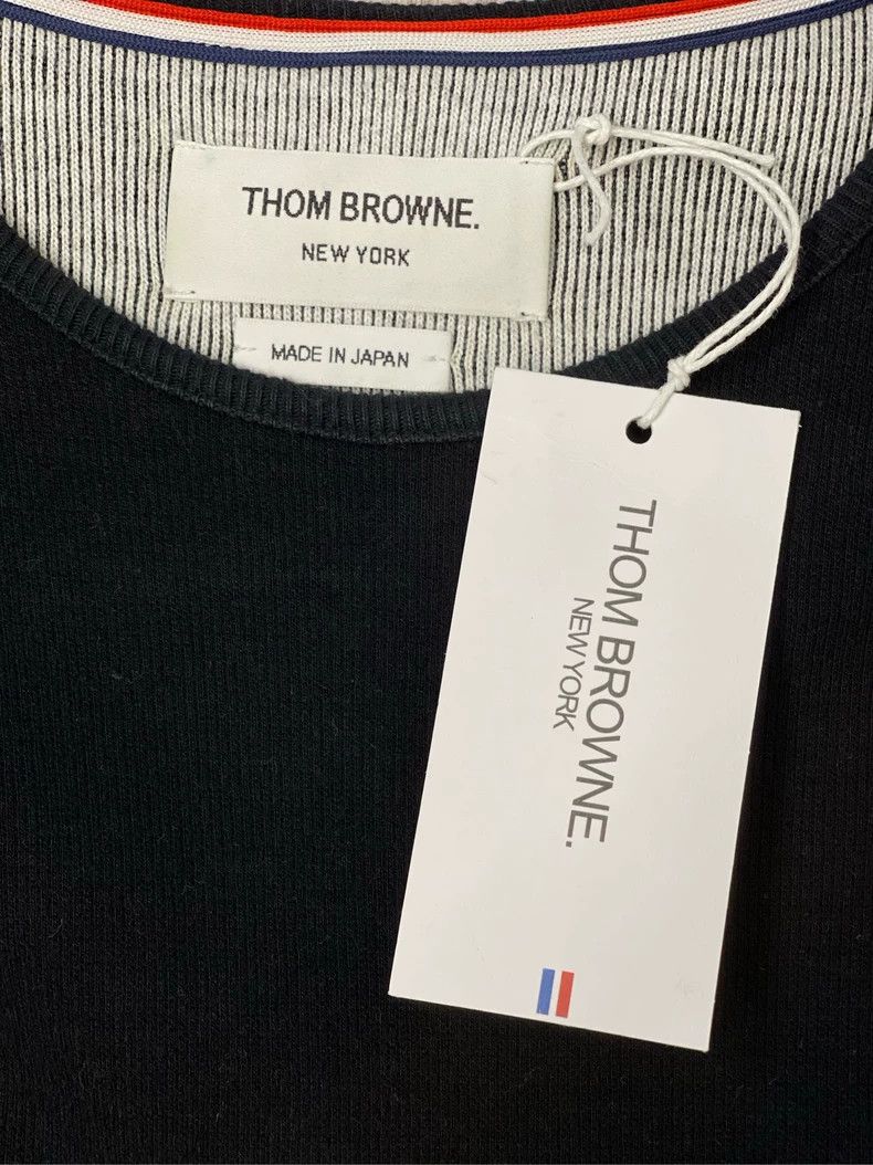 Thom Browne Thom Browne V-neck hoodie Size US XS / EU 42 / 0 - 5 Thumbnail