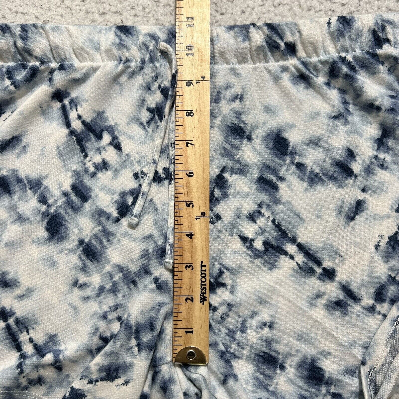 Lucky Brand Lucky Brand Sleep Shorts Light Blue Tie Dye Loungewear Size 38" / US 16 / IT 52 - 9 Thumbnail