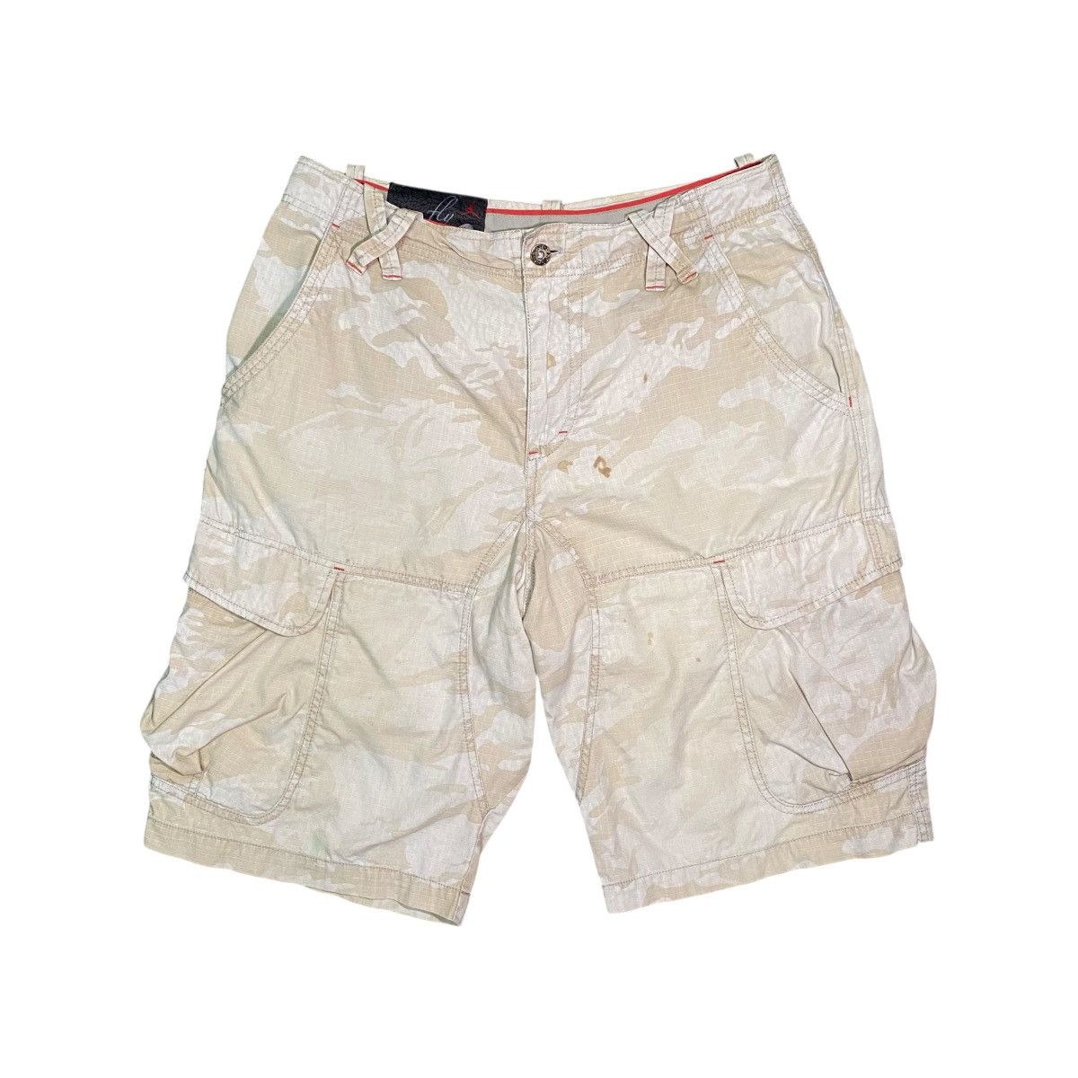 Jordan Brand Air Jordan Military Camo Jorts Brown Camo Size US 32 / EU 48 - 1 Thumbnail