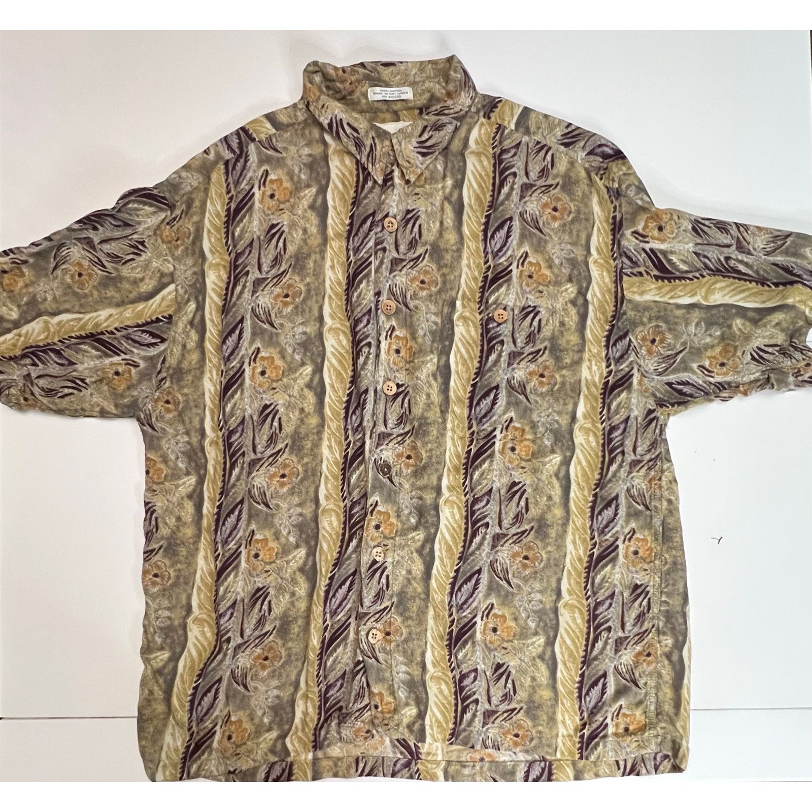 M.E. Sport Vintage M.E. Sport Hawaiian Shirt XXL Pineapple Tag Floral Size US XXL / EU 58 / 5 - 8 Thumbnail