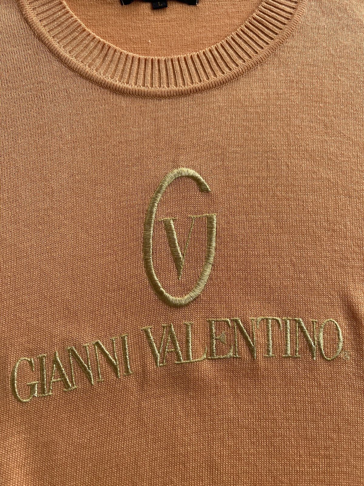 Valentino Vintage Gianni Valentino Knit Jumper Size L / US 10 / IT 46 - 5 Thumbnail