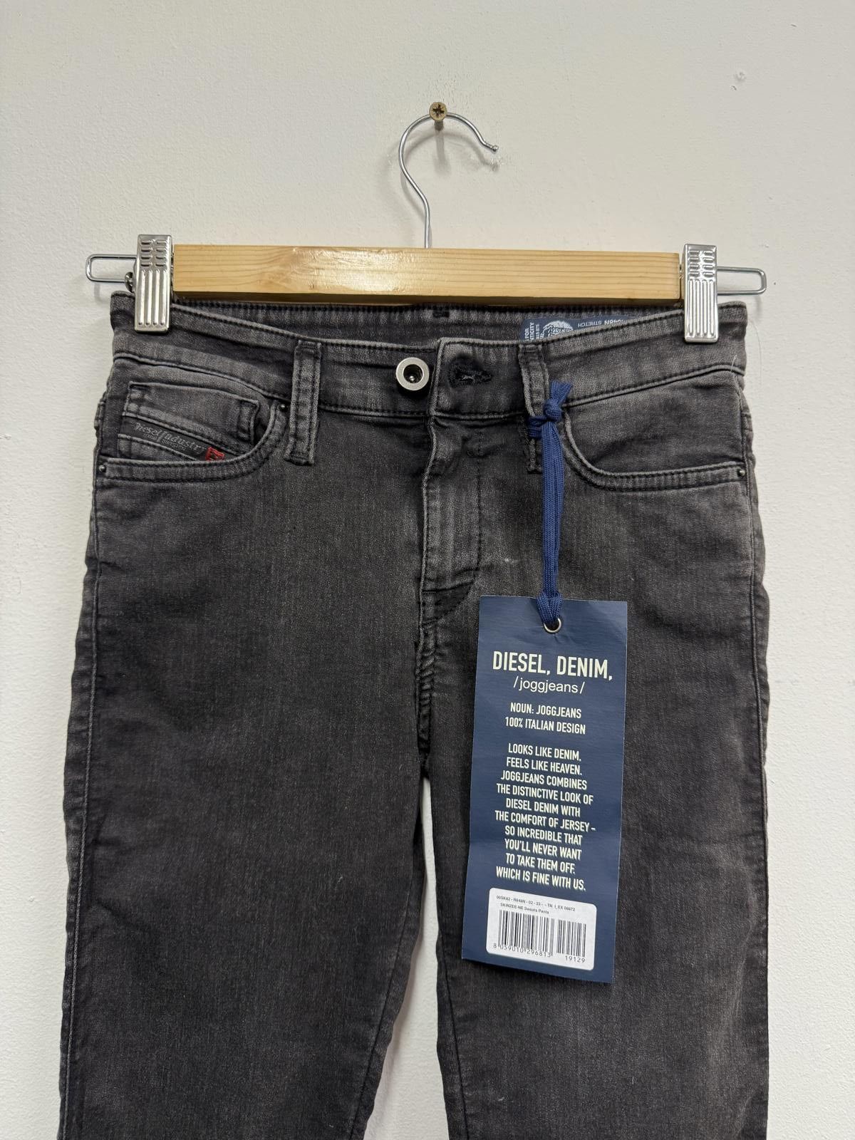 Diesel Diesel Denim Skinny Jeans Black Size 23 Size US 26 / EU 42 - 3 Thumbnail
