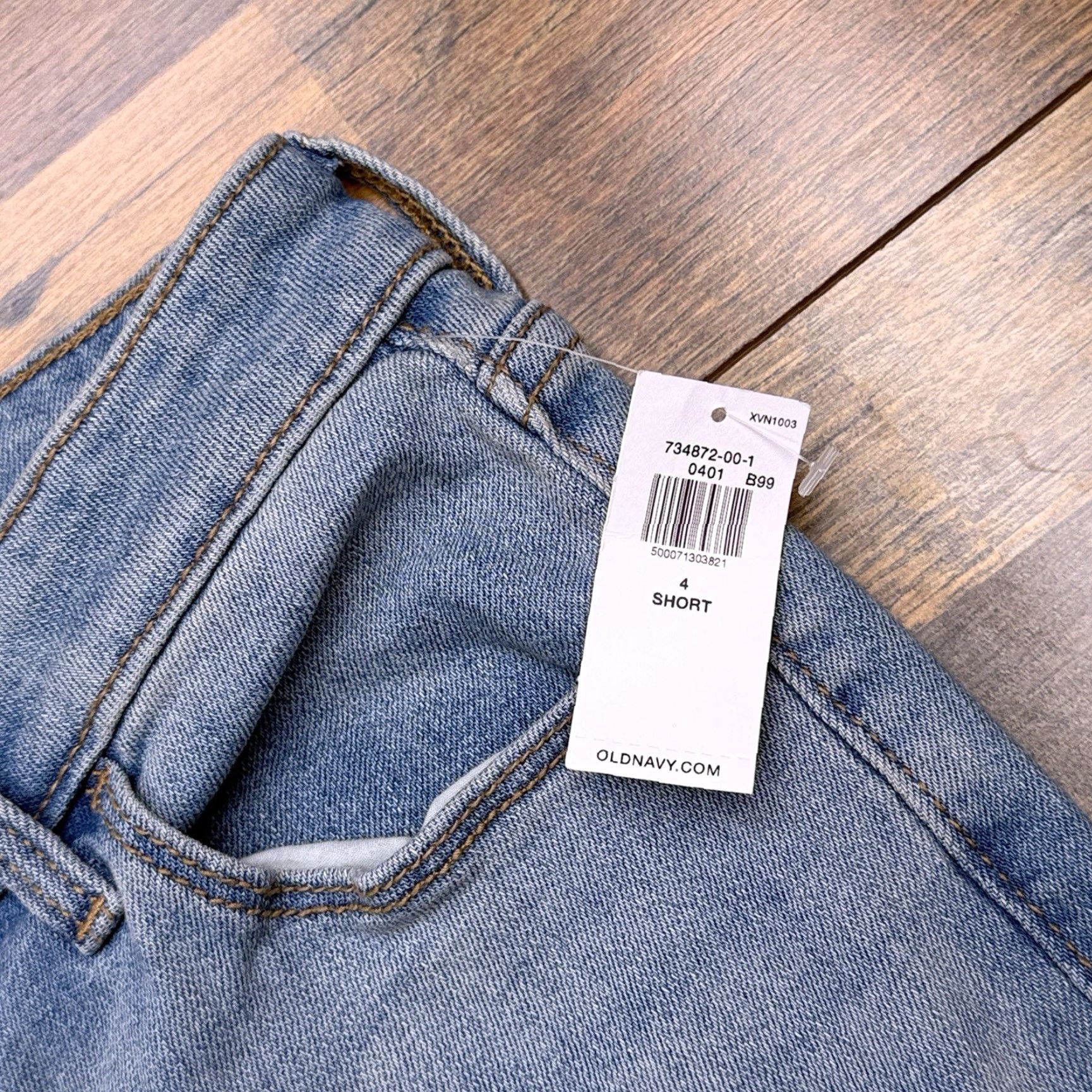Old Navy Old Navy Jeans Bootcut Womens 4 Short Denim Cotton Blend Stretch 5-Pocket City Rise High Blue Size 27" / US 4 / IT 40 - 5 Thumbnail