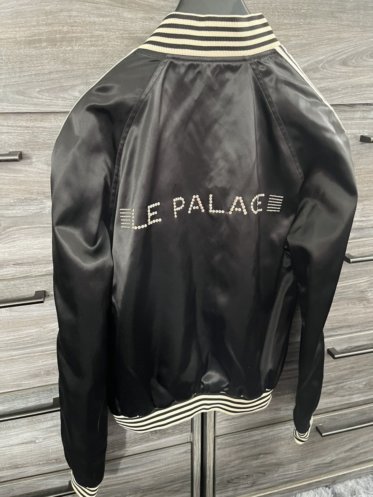 Celine Celine Crystal Embroidered Satin Bomber Size US M / EU 48-50 / 2 - 7 Thumbnail