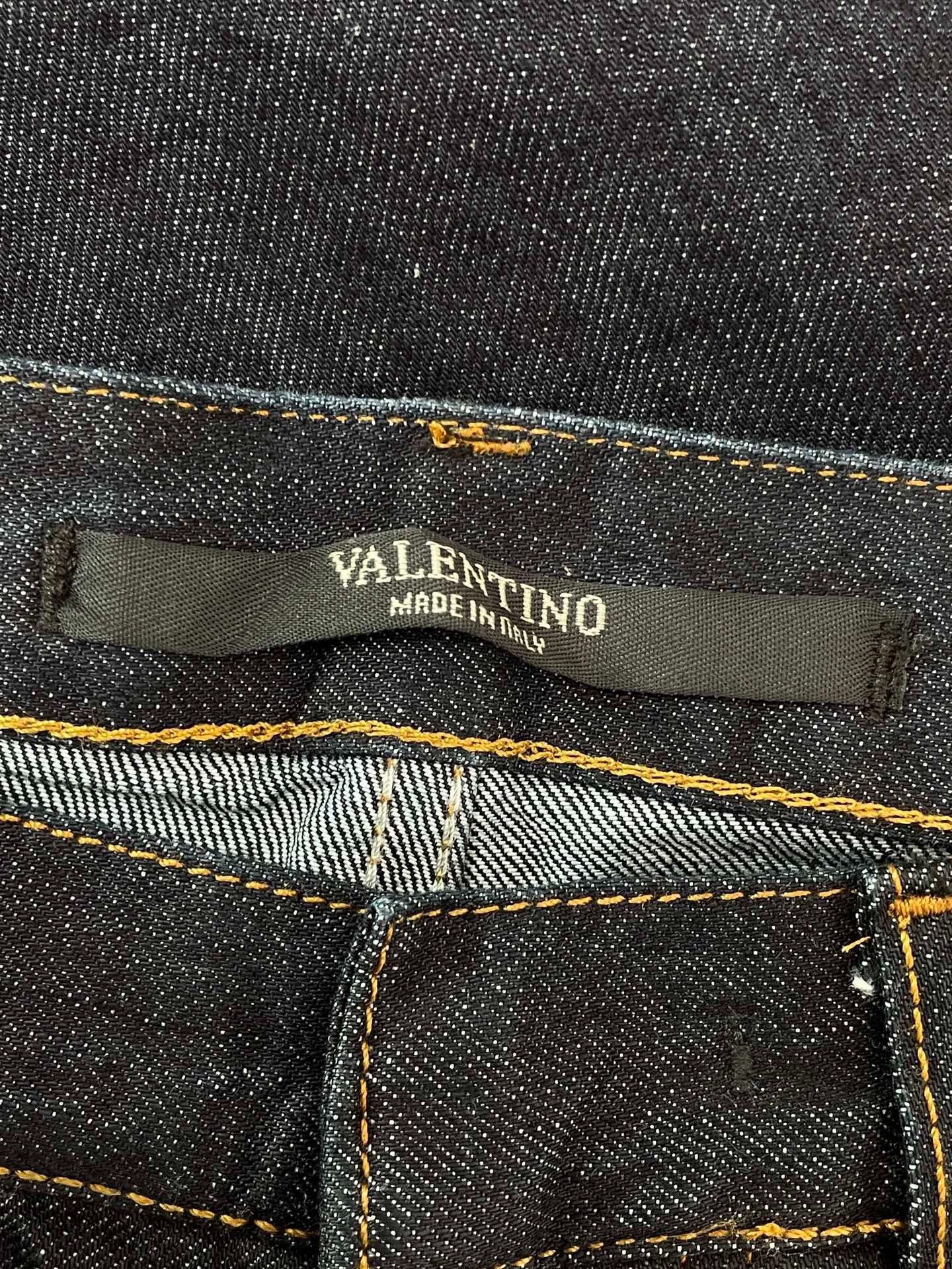 Valentino Valentino Straight Leg Jeans 30 (New, No Tags) Size US 30 / EU 46 - 3 Thumbnail