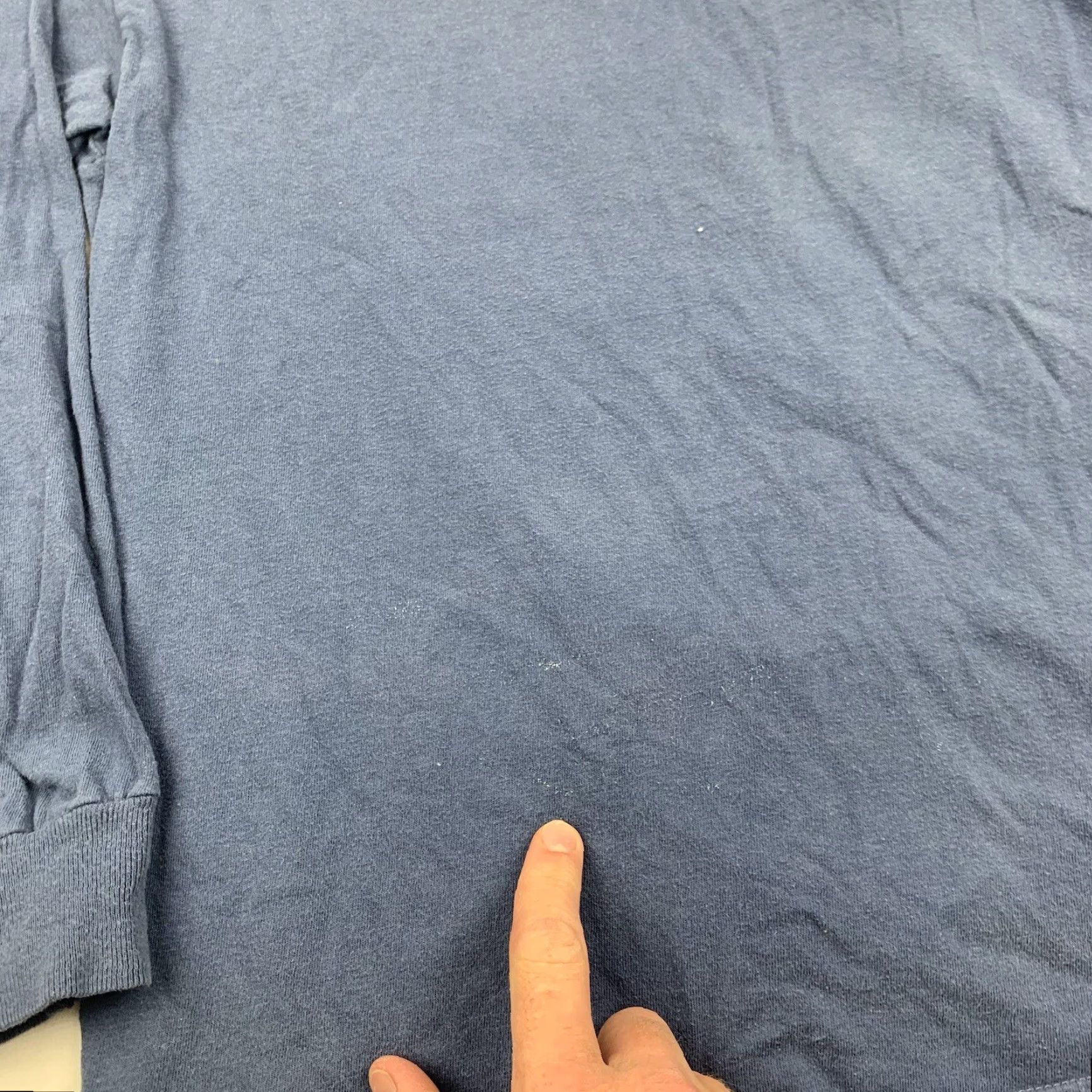 Vintage VINTAGE Deep Blue Dive Threads Long Sleeve Shirt Mens M Blue Ocean Shark 90s Theme Size US M / EU 48-50 / 2 - 5 Thumbnail