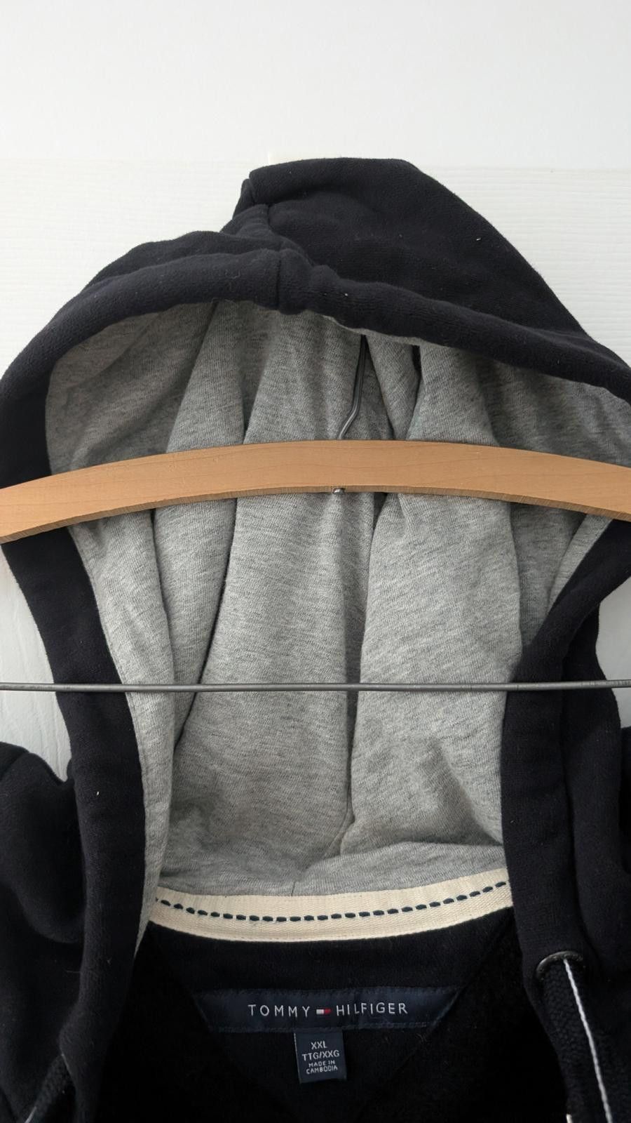 Tommy Hilfiger Tommy Hilfiger Full Zip Hoodie XXL Lined Hooded Sweatshirt Size US XXL / EU 58 / 5 - 10 Thumbnail