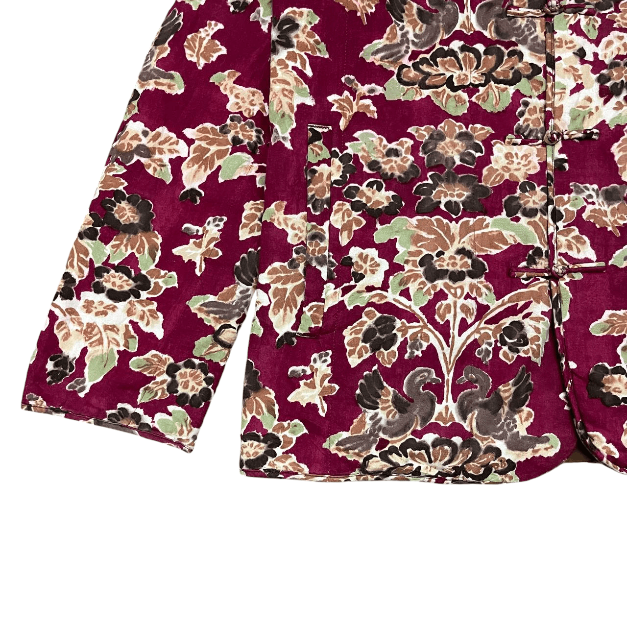 45rpm Vintage 45rpm All Over Print Duck Floral Mandarin Jacket Size US M / EU 48-50 / 2 - 3 Thumbnail