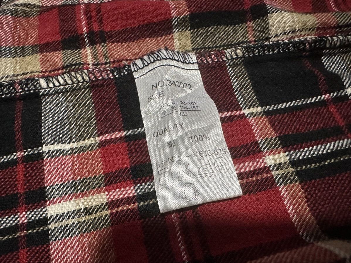 Hysteric Glamour × Japanese Brand × Seditionaries 🔥Sick Y2K Pendora Checked Long Shirt Goth Punk Size US L / EU 52-54 / 3 - 5 Thumbnail