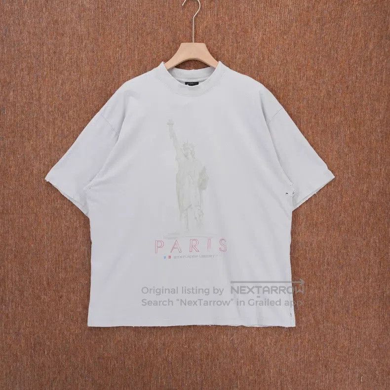 Balenciaga Balenciaga Statue of Liberty short-sleeve Size US XL / EU 56 / 4 - 1 Thumbnail