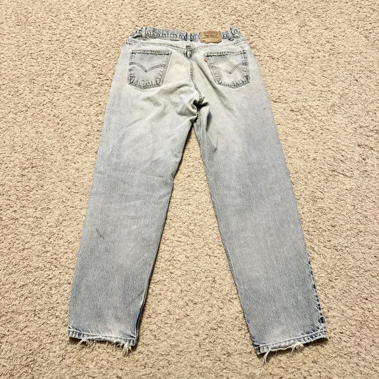Levi's VINTAGE ORANGE TAB LEVI’S 550 JEANS! Size US 34 / EU 50 - 4 Thumbnail