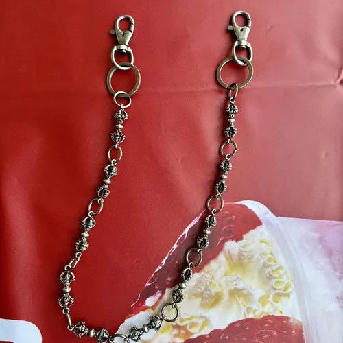 Jewelry Skull & Skeleton Wallet Chan, Punk Pants Chain Size ONE SIZE - 7 Thumbnail