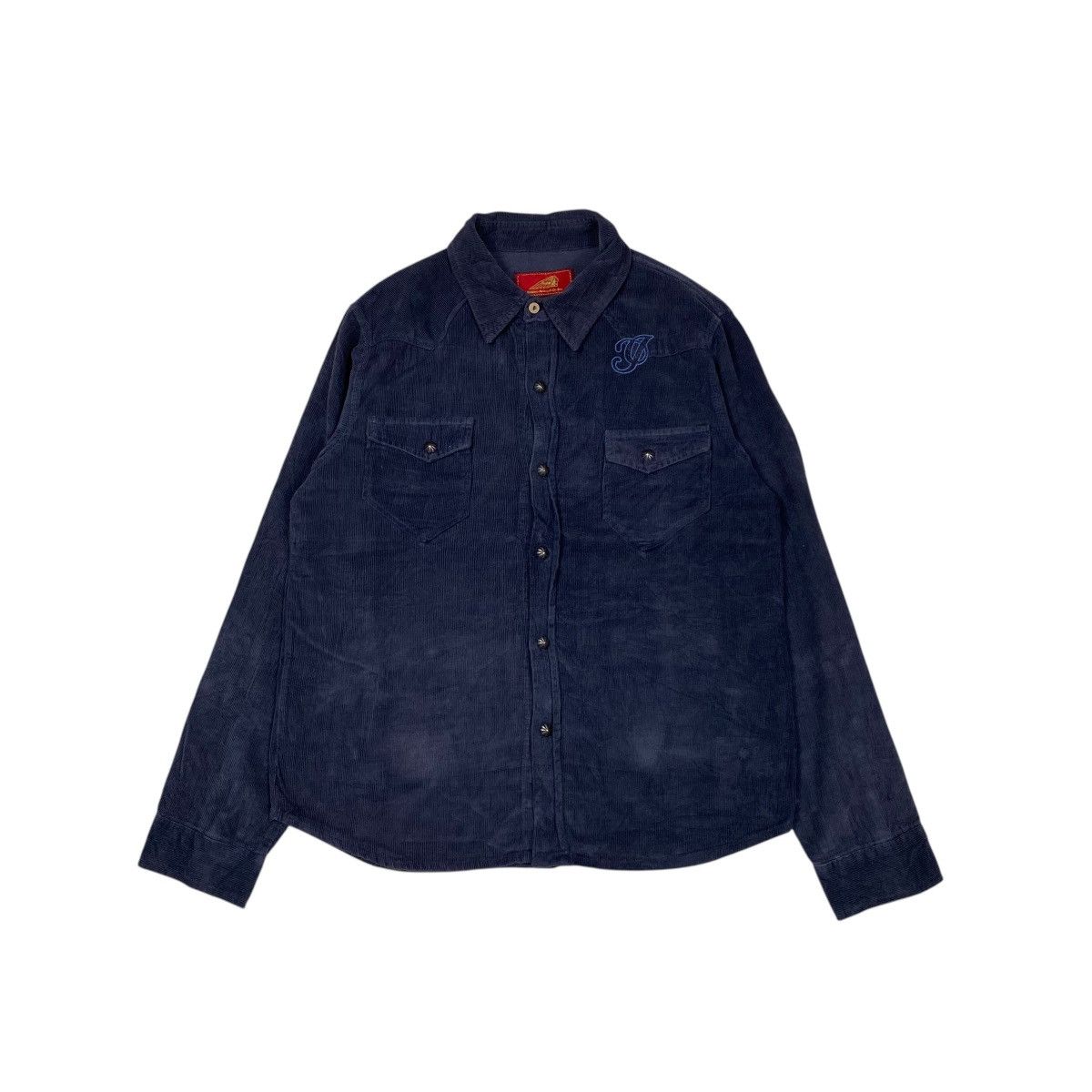 Indian Motorcycle × Japanese Brand Indian Motorcycle Western Embroidery Corduroy Shirts Size US M / EU 48-50 / 2 - 1 Thumbnail