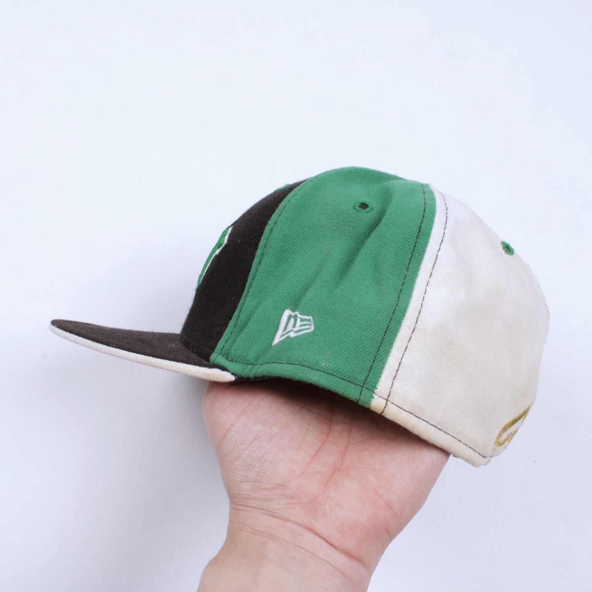NBA × New Era × Vintage NEW ERA Boston Celtics NBA Vintage Wool Cap Snapback Size ONE SIZE - 6 Thumbnail