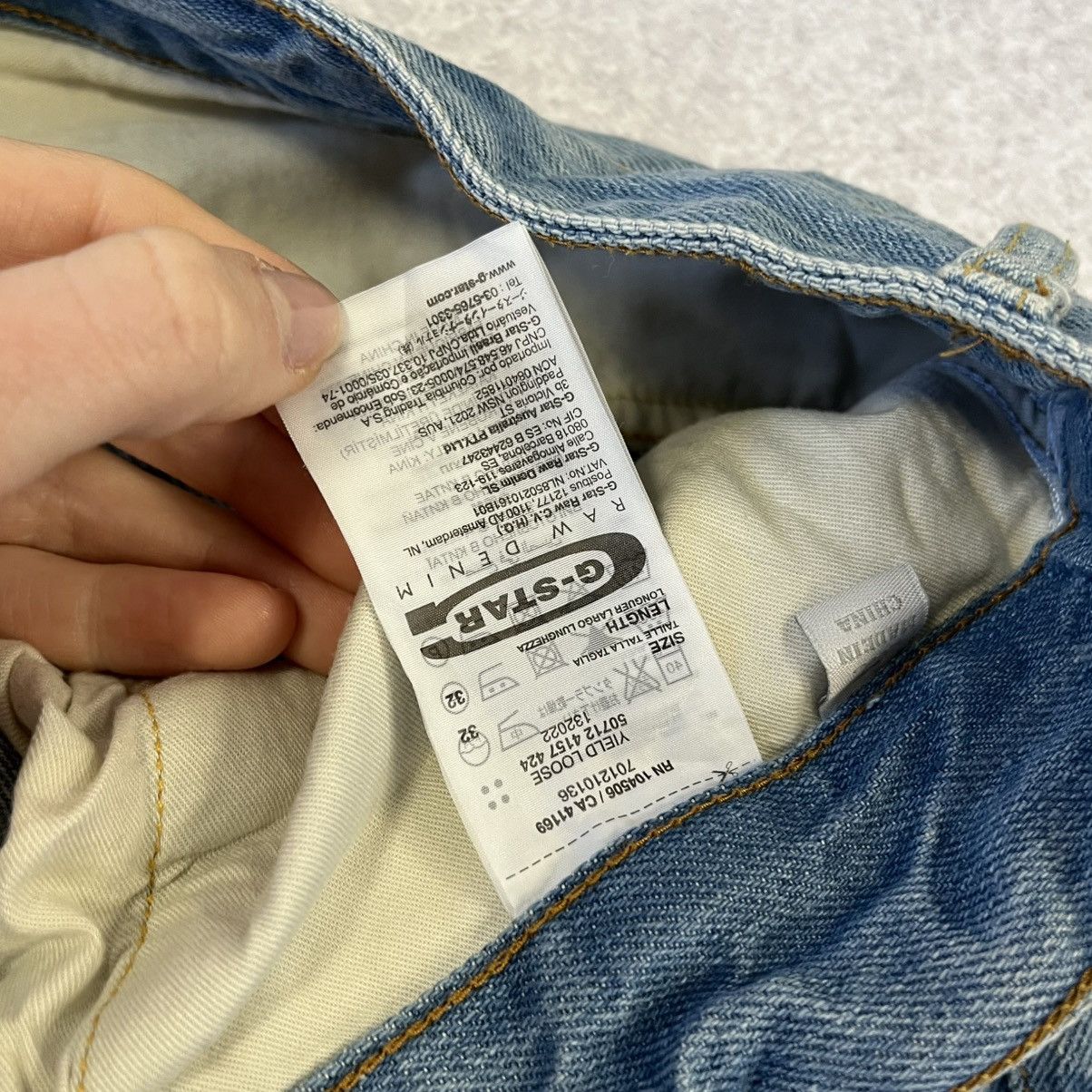 G-Star G-Star Raw denim jeans y2k drip streetwear #denim Size US 32 / EU 48 - 7 Thumbnail