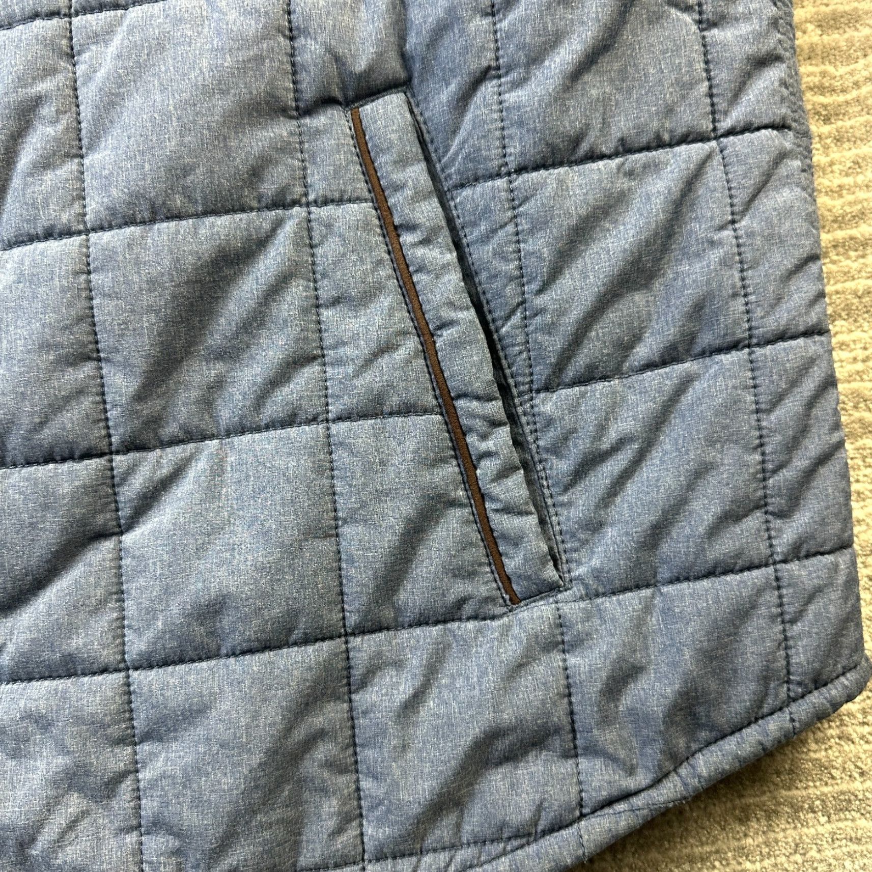 Tommy Bahama Tommy Bahama Jacket Mens 2XL Blue Puffer Snap Synthetic Fill Size US XXL / EU 58 / 5 - 6 Thumbnail