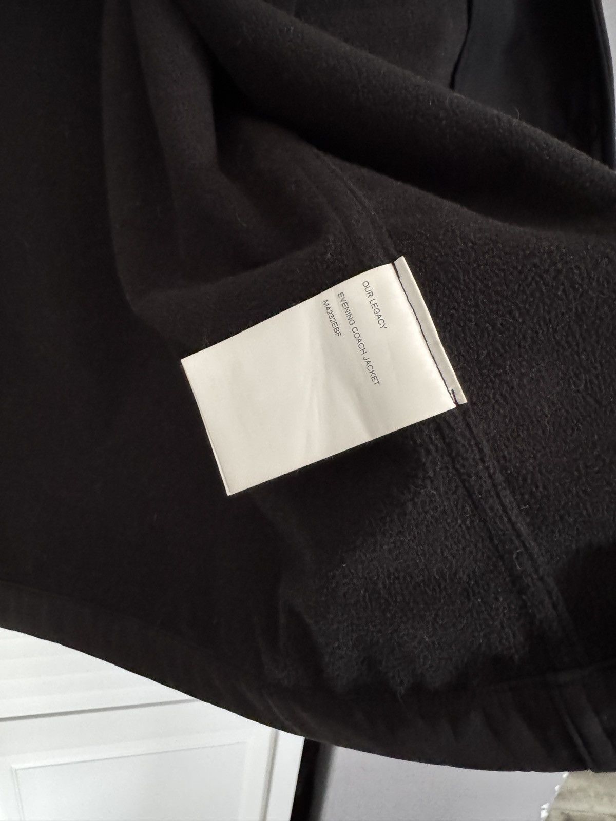 Our Legacy Our Legacy EVENING COACH JACKET Black Fleecy Tech - Size 52 Size US L / EU 52-54 / 3 - 7 Thumbnail