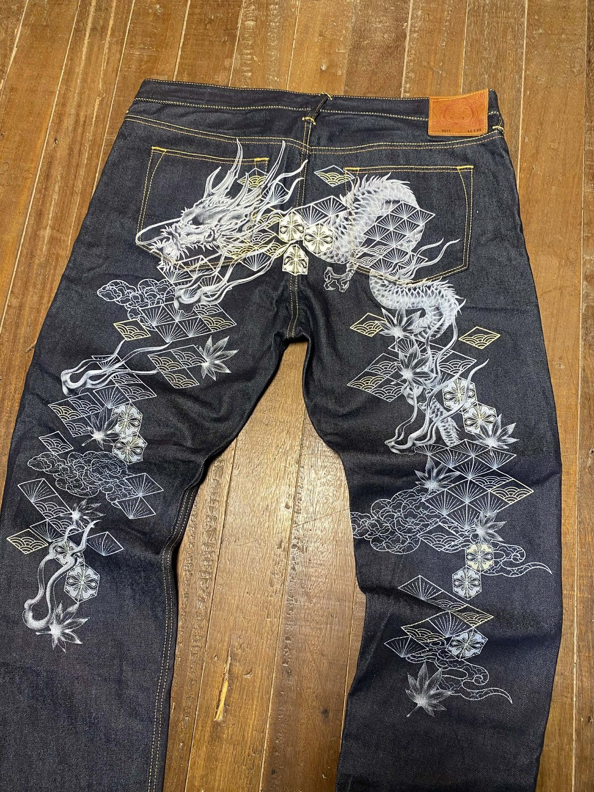 Evisu Evisu Dragon Daicock Salvedge Jeans Size US 40 / EU 56 - 3 Thumbnail