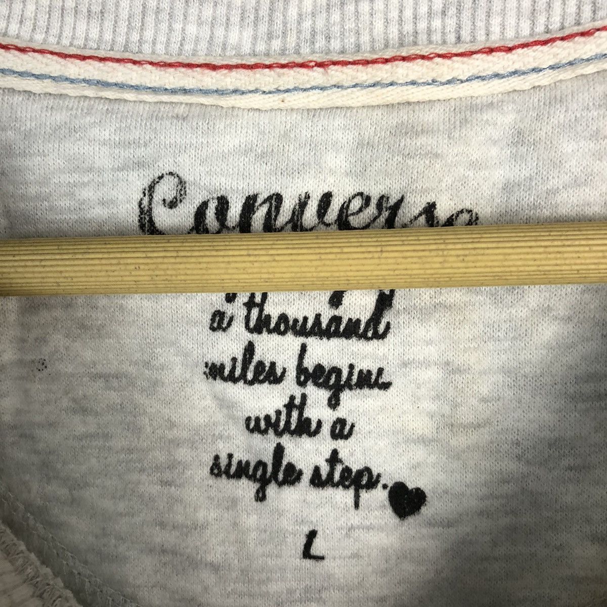 Converse × Vintage Converse vintage Grey Sweatshirt #A397 Size M / US 6-8 / IT 42-44 - 10 Thumbnail