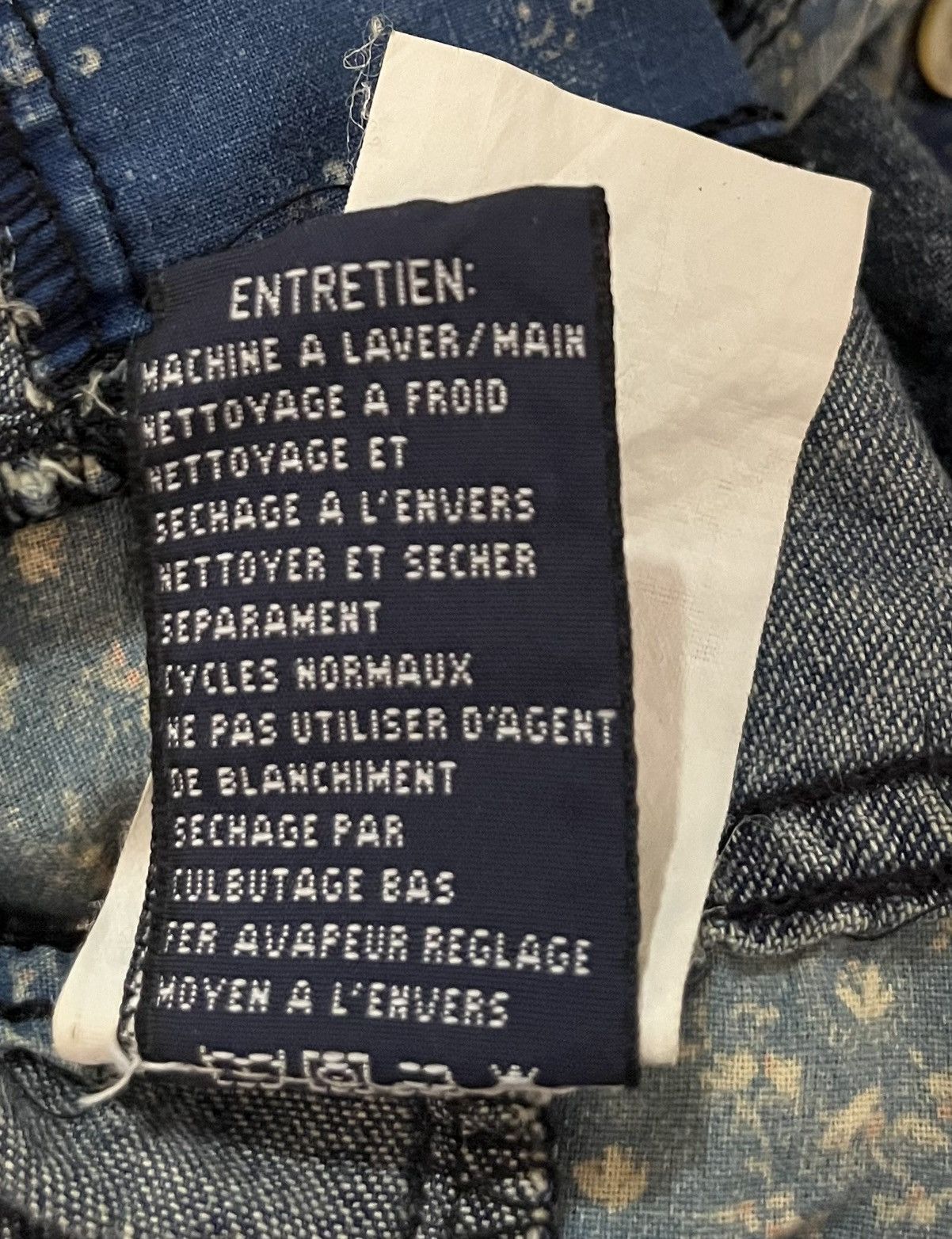 Polo Ralph Lauren *FINAL DROP* Ralph Lauren patchwork button down denim shirt Size US S / EU 44-46 / 1 - 3 Thumbnail
