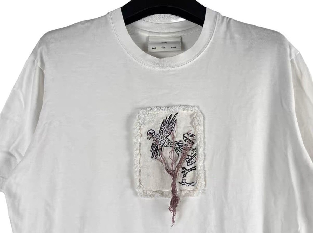 Song For The Mute Song For The Mute Patchwork Fringe Short Sleeve Tee J31 Size US M / EU 48-50 / 2 - 2 Thumbnail