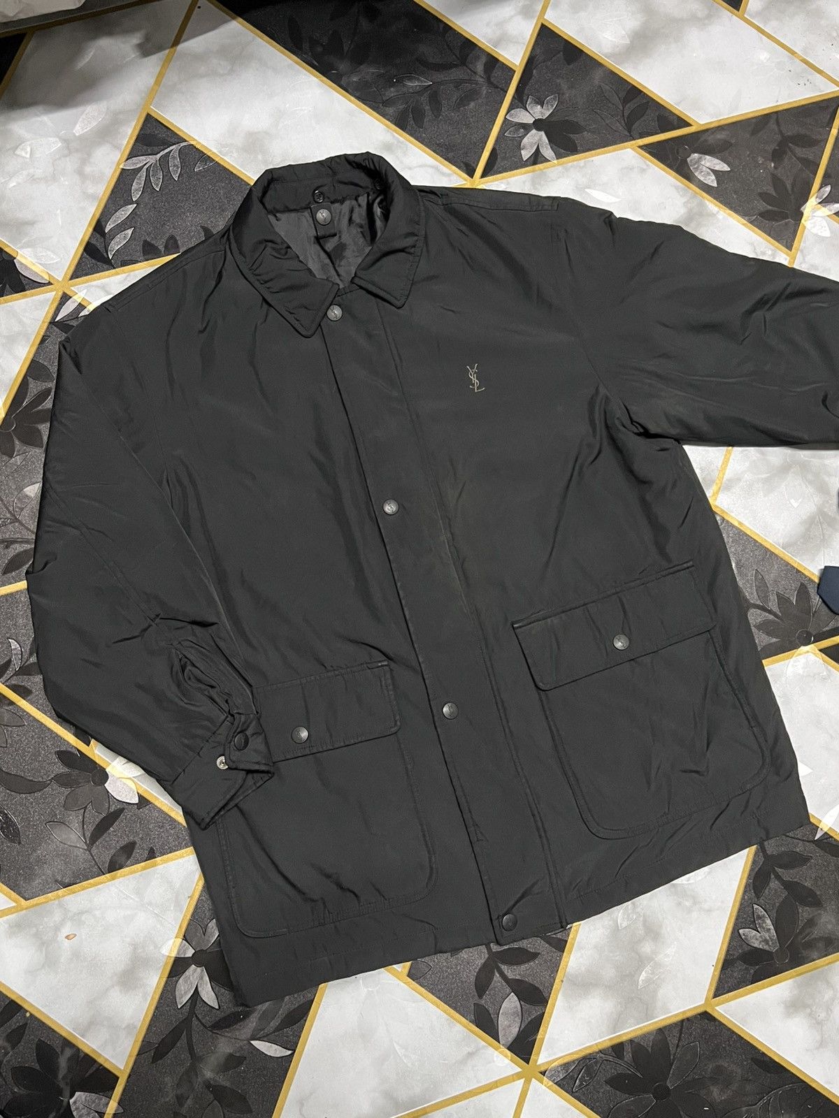 Yves Saint Laurent Yves Saint Laurent Pour Homme Goose Down Jackets Size US M / EU 48-50 / 2 - 2 Thumbnail