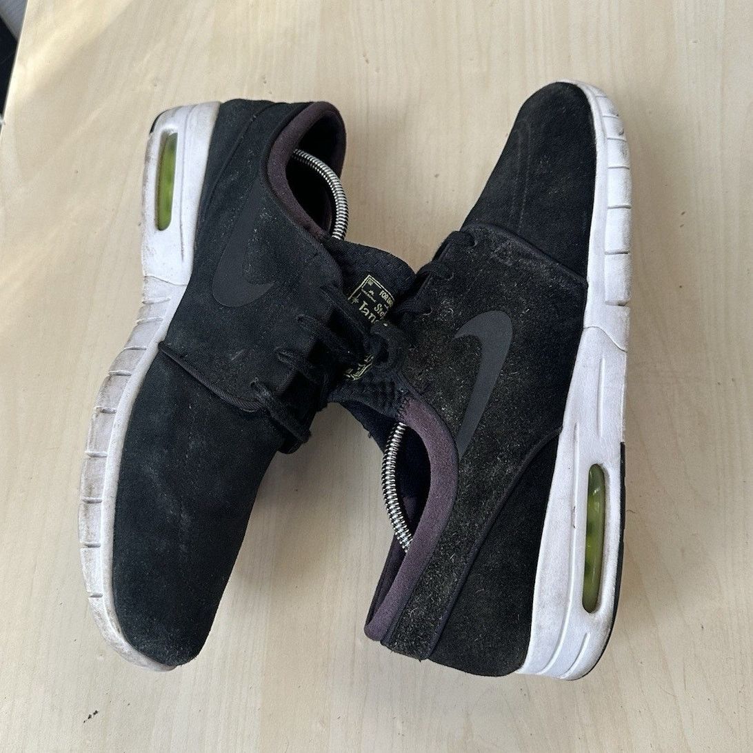 Nike Size 11 Nike SB Stefan Janoski Max Suede Black Size US 11 / EU 44 - 3 Thumbnail