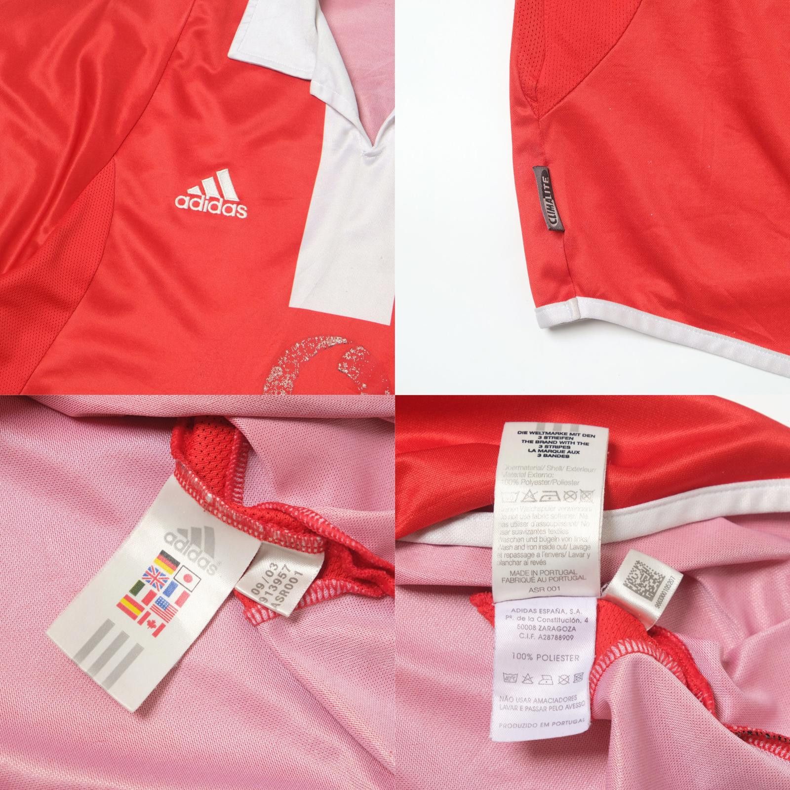 Adidas 2004/05 Benfica Home Shirt Adidas (M) Size US M / EU 48-50 / 2 - 5 Thumbnail