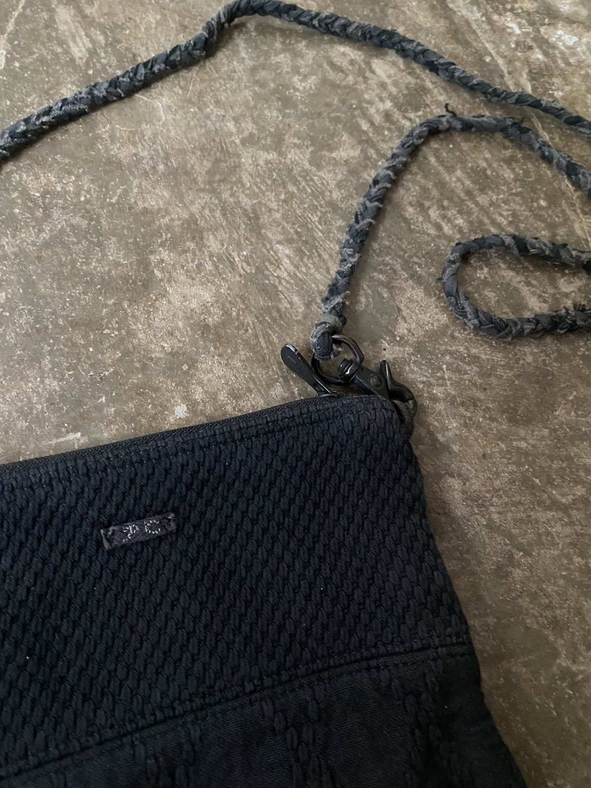 Porter Classic Porter Classic Kendo Sashiko Black Pouch Kapital Visvim 45r Size ONE SIZE - 4 Thumbnail