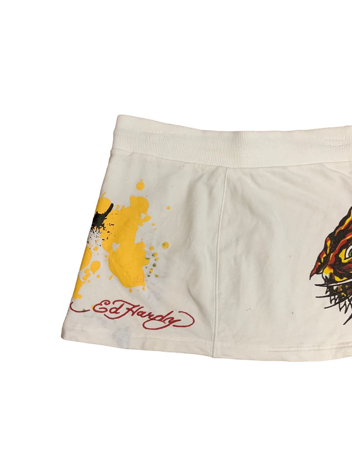 RARE DON ED HARDY DESIGN MINI SKIRT