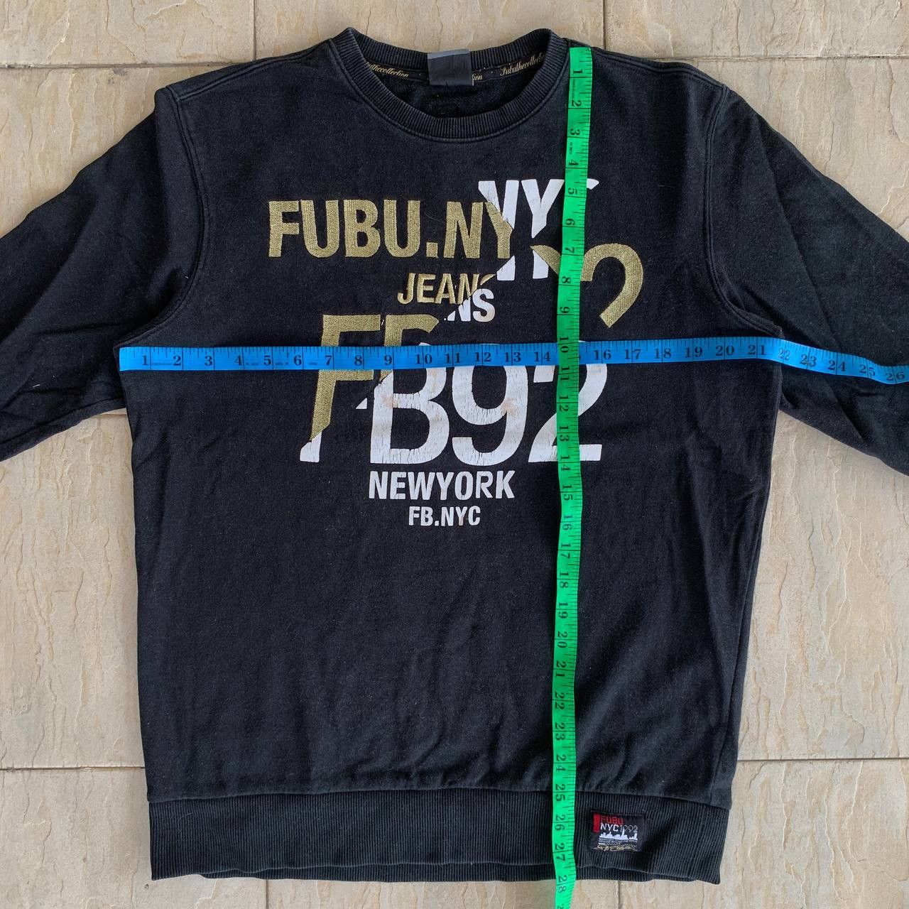 Fubu FUBU Merged Spellout Sweatshirt Size US L / EU 52-54 / 3 - 9 Thumbnail
