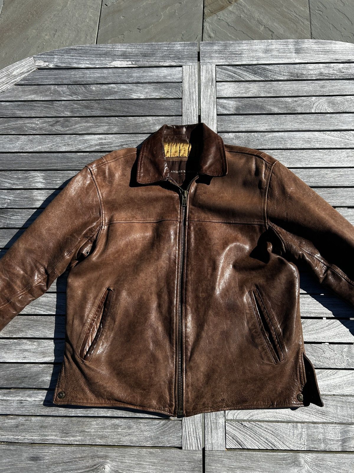 Andrew Marc andrew marc leather jacket Size US M / EU 48-50 / 2 - 1 Thumbnail