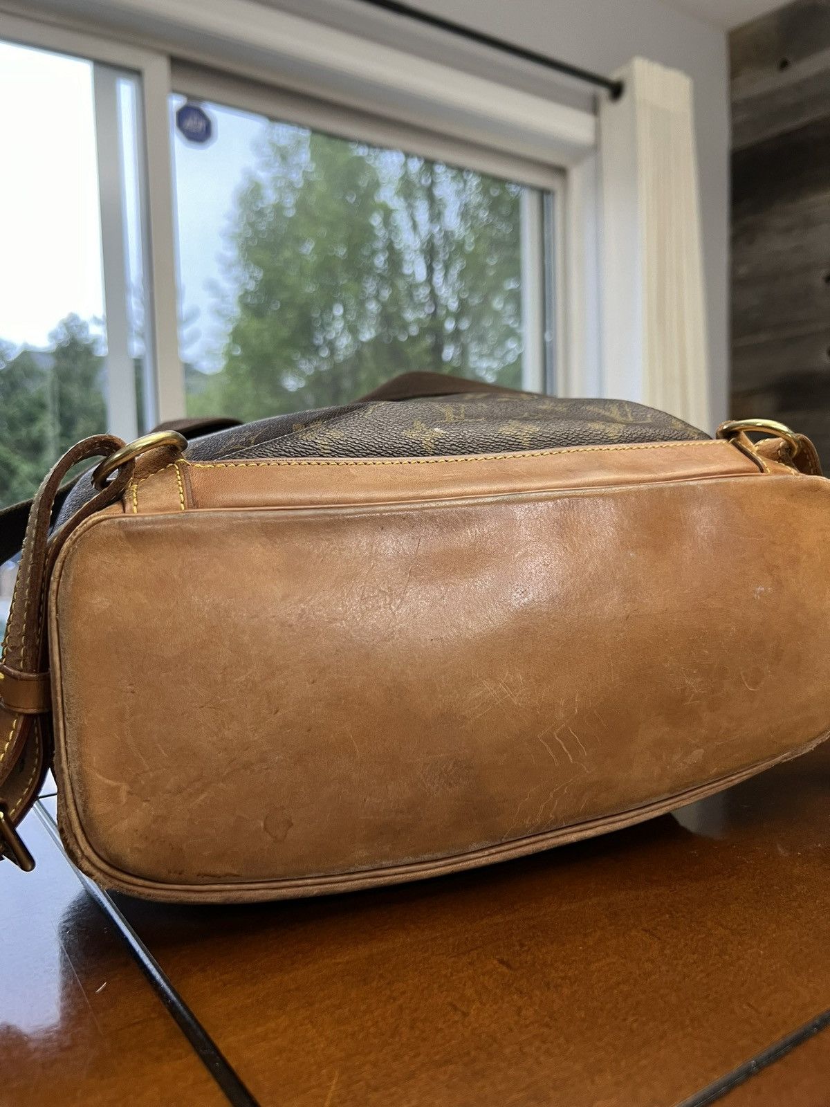 Louis Vuitton Louis Vuitton Montsouris GM Brown Canvas Backpack Size ONE SIZE - 8 Thumbnail