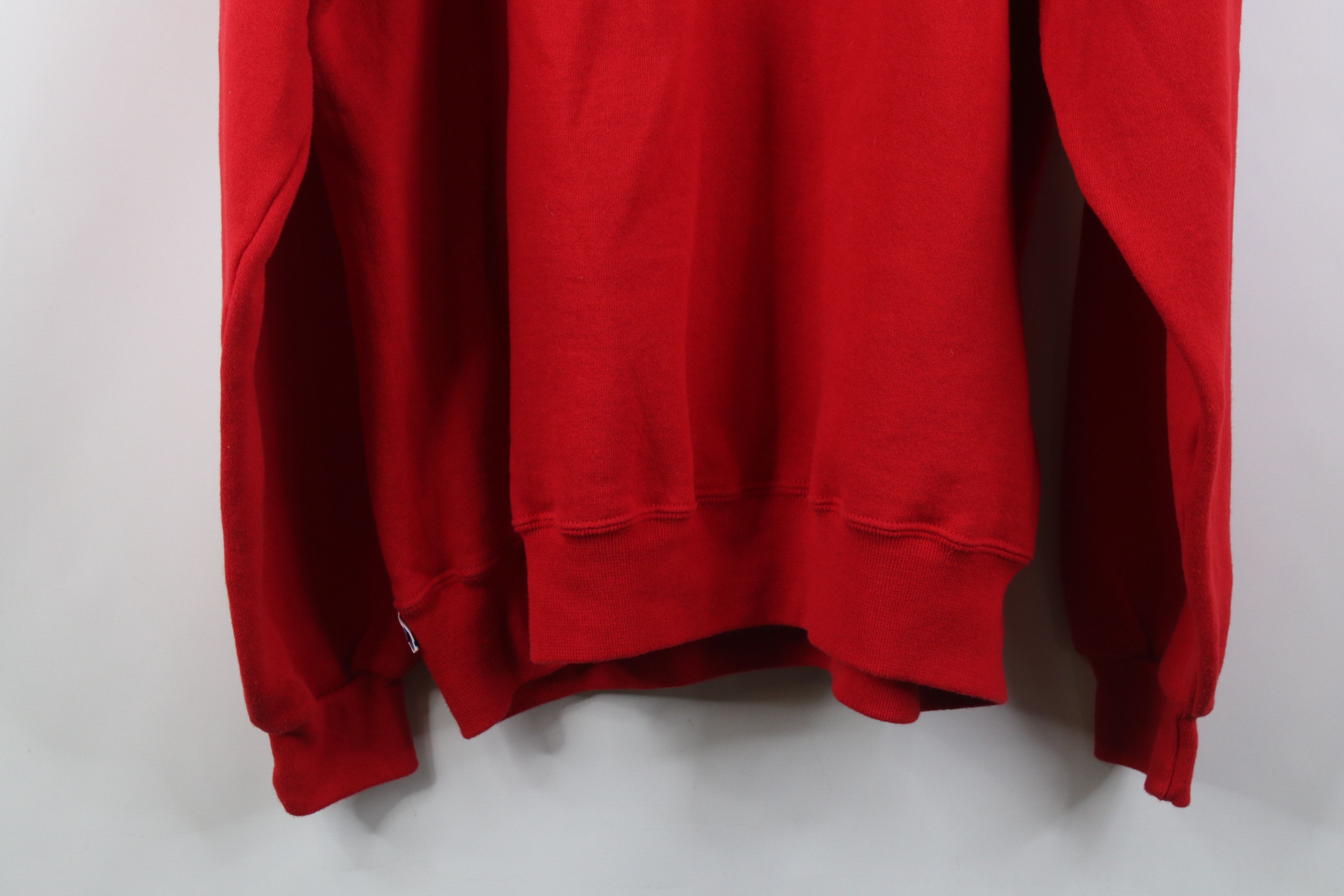 Russell Athletic Vintage 90s Russell Athletic Logo Crewneck Sweatshirt Red Size US L / EU 52-54 / 3 - 10 Thumbnail