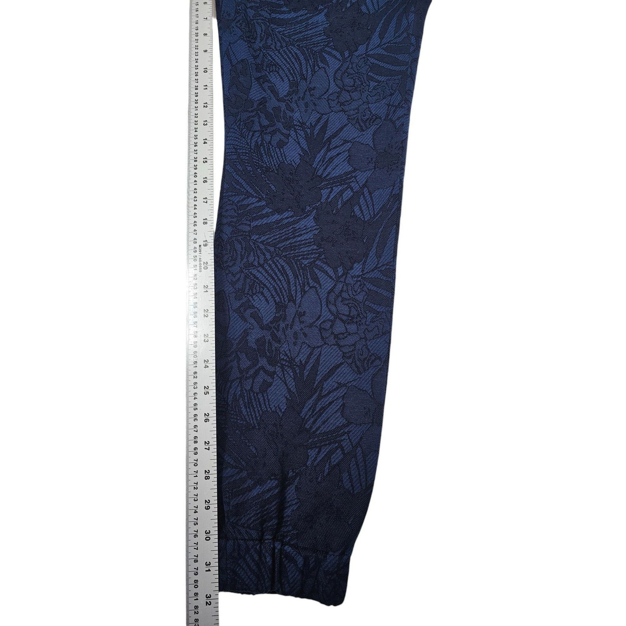 Etro Etro Mens 2XL Blue Floral Joggers Made In Italy Size US 36 / EU 52 - 4 Thumbnail