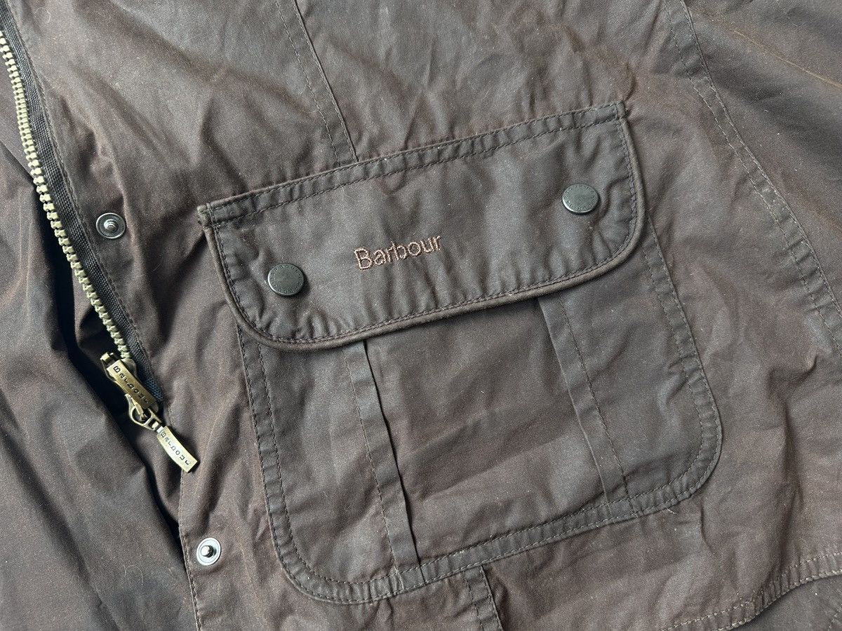 Barbour Ladies BARBOUR Flyweight Wax Utility Brown Coat Jacket UK 18 Size XL / US 12-14 / IT 48-50 - 16 Thumbnail