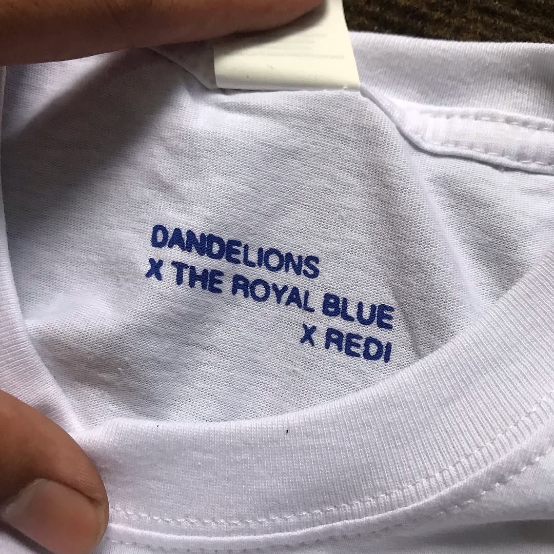 Band Tees Tshirt Dandelions x redi murti x the royal blue Rock and rol Size US L / EU 52-54 / 3 - 10 Thumbnail