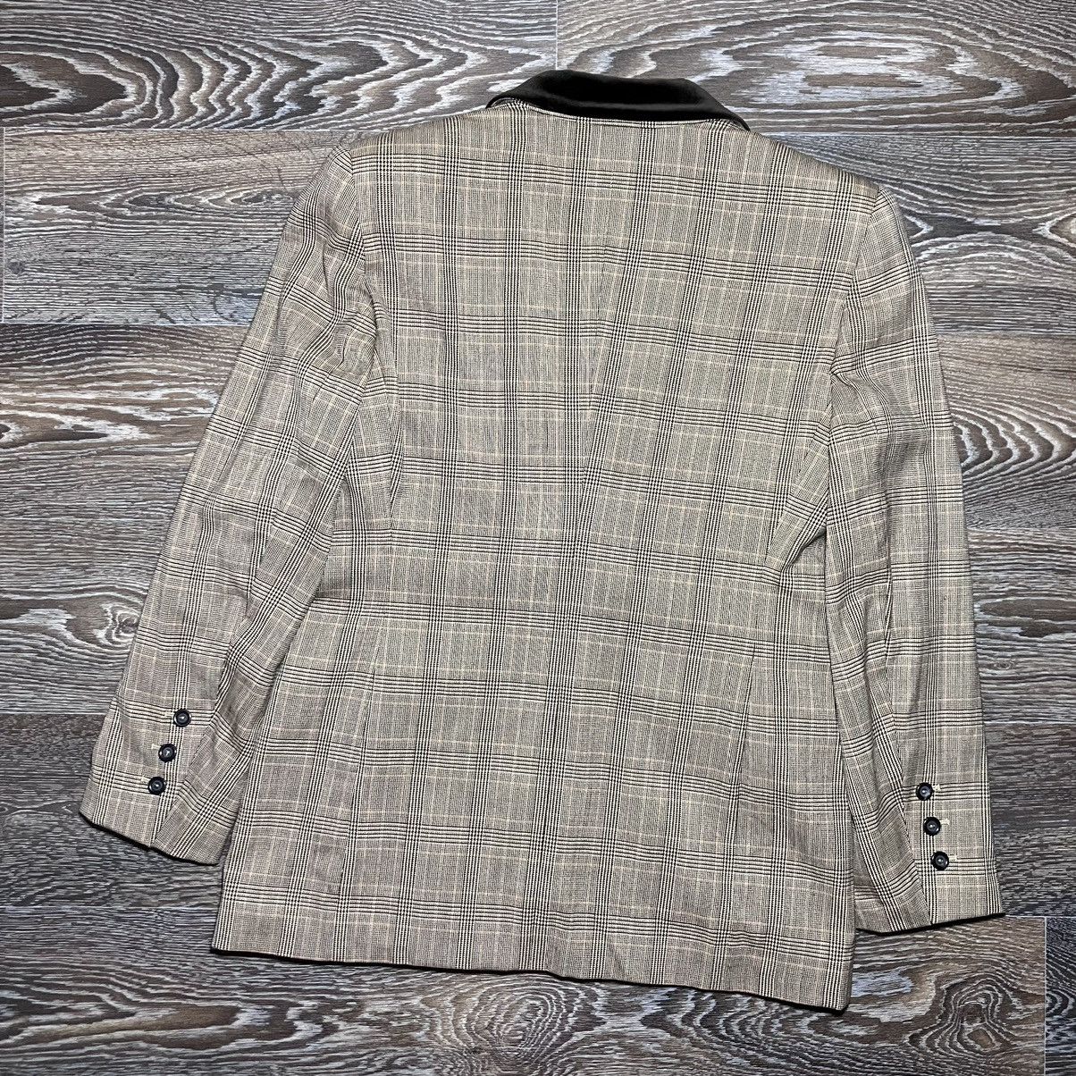 Laurel Women’s LAUREL Checkered Wool Blazer Size M / US 6-8 / IT 42-44 - 7 Thumbnail