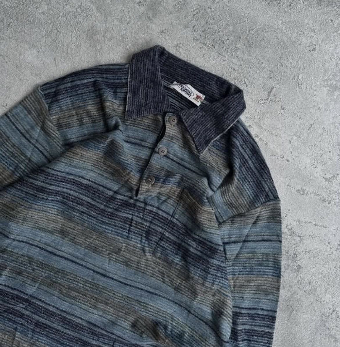 Missoni Missoni Sports Multicolor Striped Polos Size US M / EU 48-50 / 2 - 2 Thumbnail