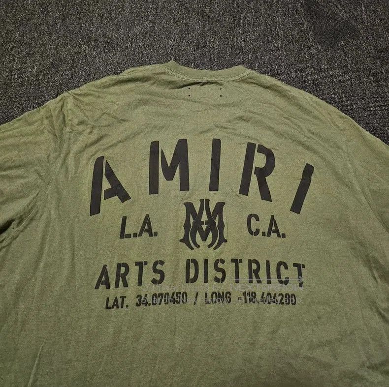 Amiri Amiri Men's Oversize Short Sleeve T. Size US L / EU 52-54 / 3 - 4 Thumbnail