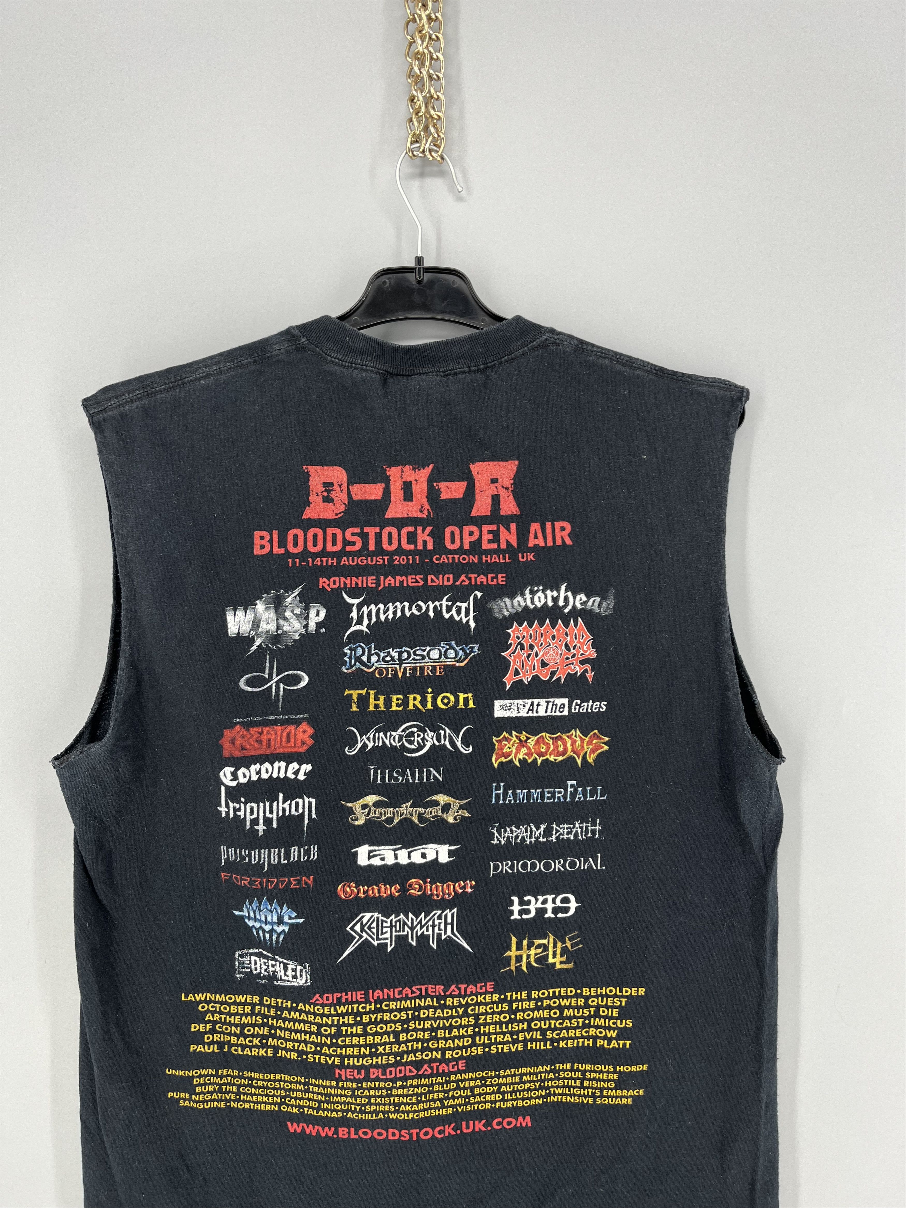 Band Tees DOA Dead On Arrival 2011 Bloodstock Metal Music Top T Shirt Size US M / EU 48-50 / 2 - 9 Thumbnail