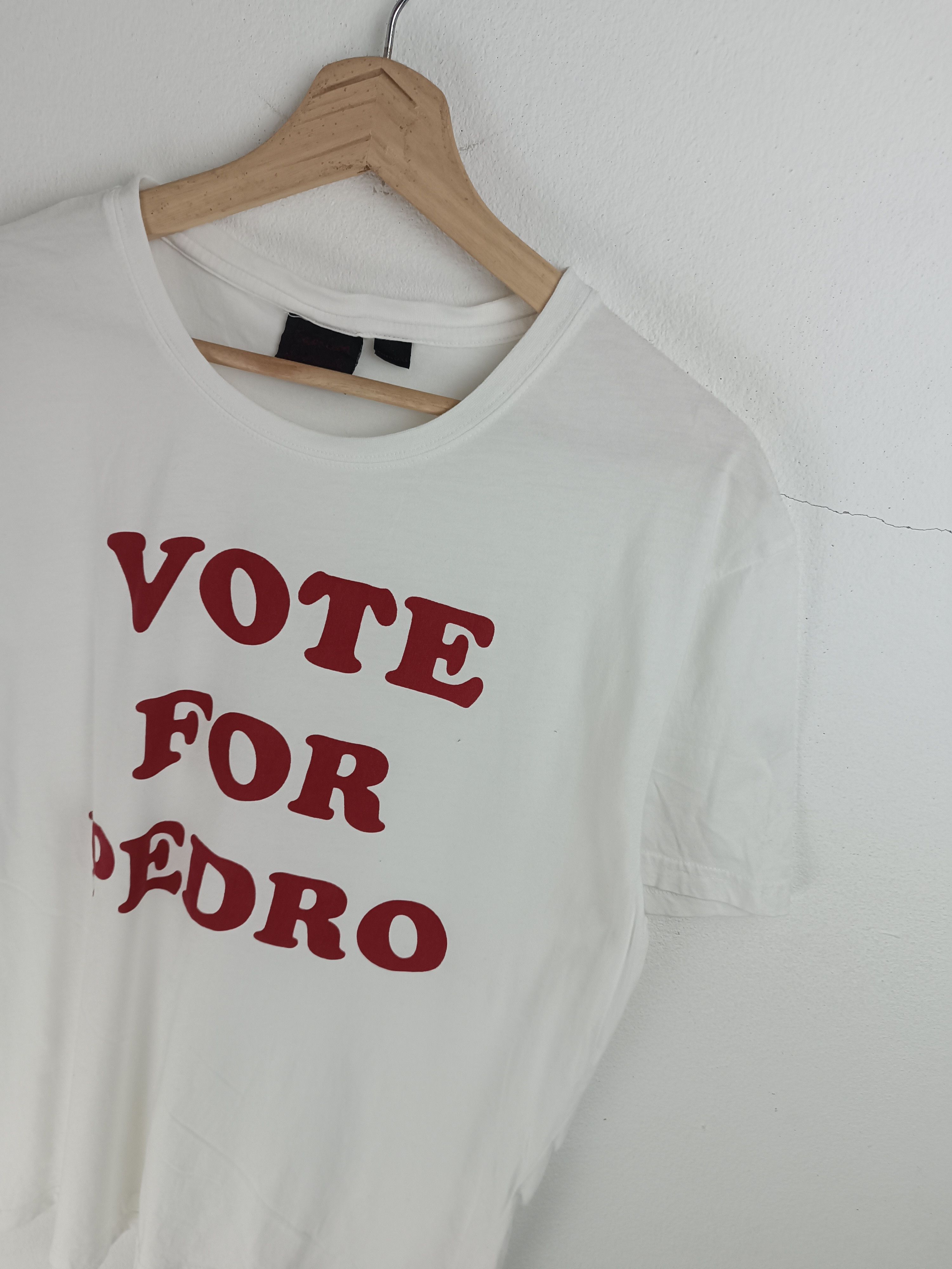 Vintage VINTAGE VOTE FOR PEDRO FROM NAPOLEON DYNAMITE FILM VERY RARE Size US L / EU 52-54 / 3 - 5 Thumbnail