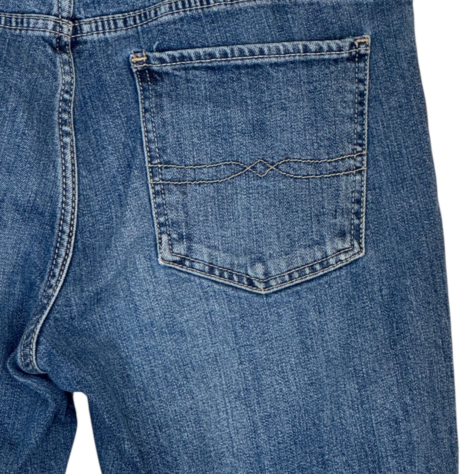 Lucky Brand Lucky Brand Sweet Crop Jeans Womens 6/28 Blue Stretch Denim Size 28" / US 6 / IT 42 - 5 Thumbnail