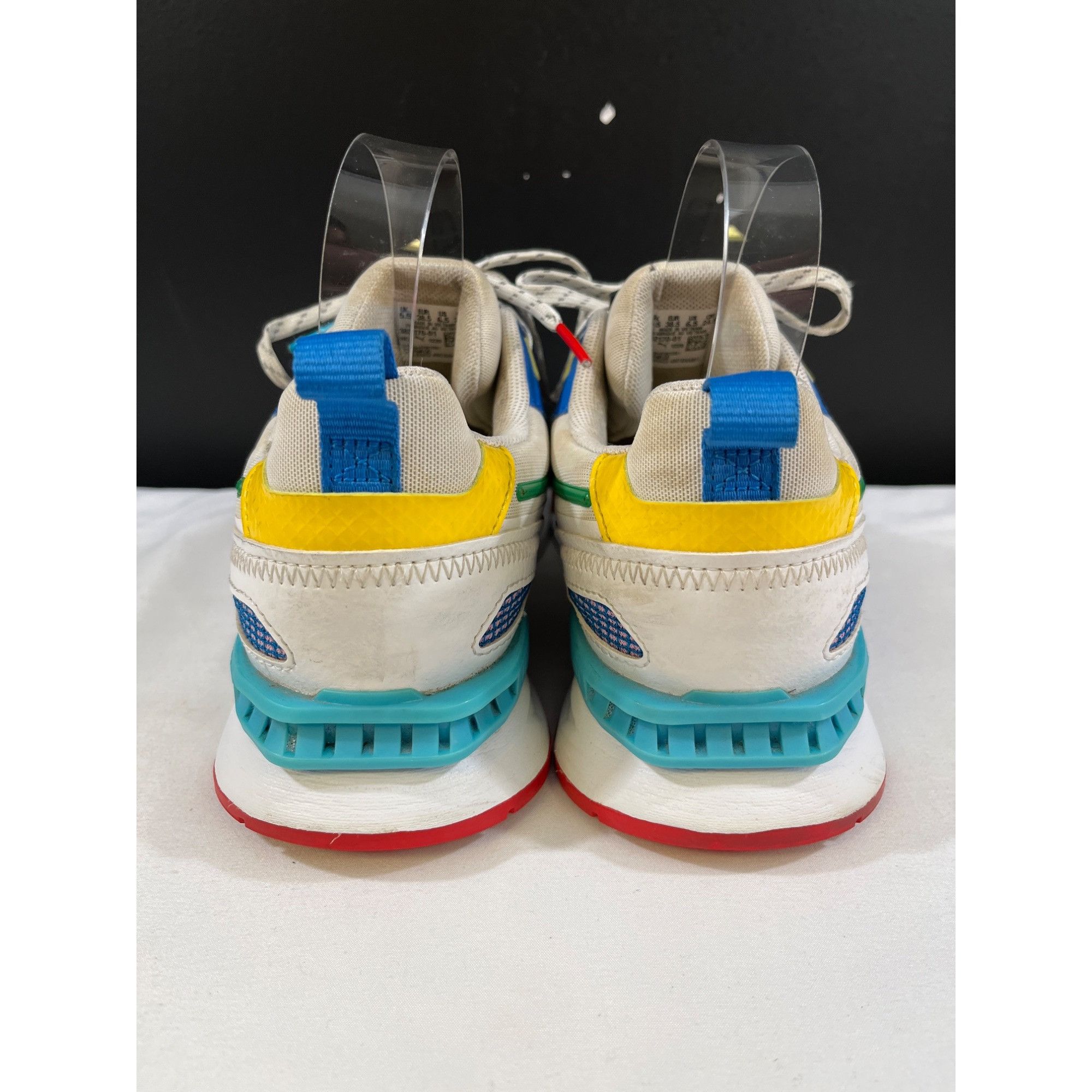 Puma Puma Mirage Tech Game Mens White Multicolor Running Sneakers Size US 6.5 / EU 39-40 - 4 Thumbnail
