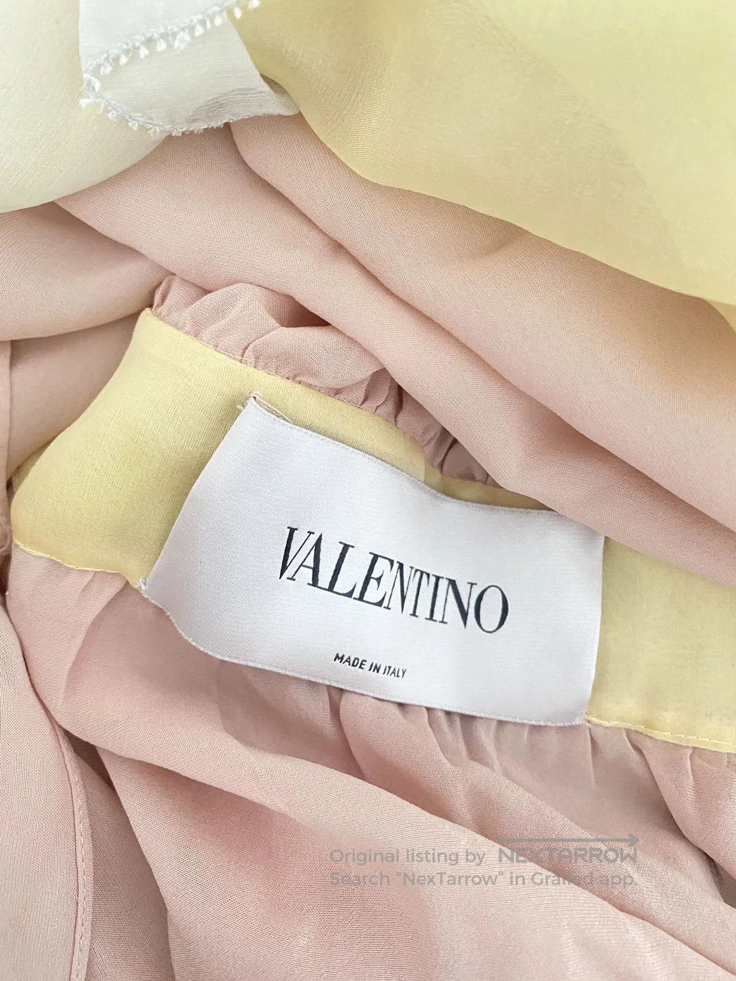 Valentino Valentino Rainbow Silk Dress. Size US M / EU 48-50 / 2 - 6 Thumbnail