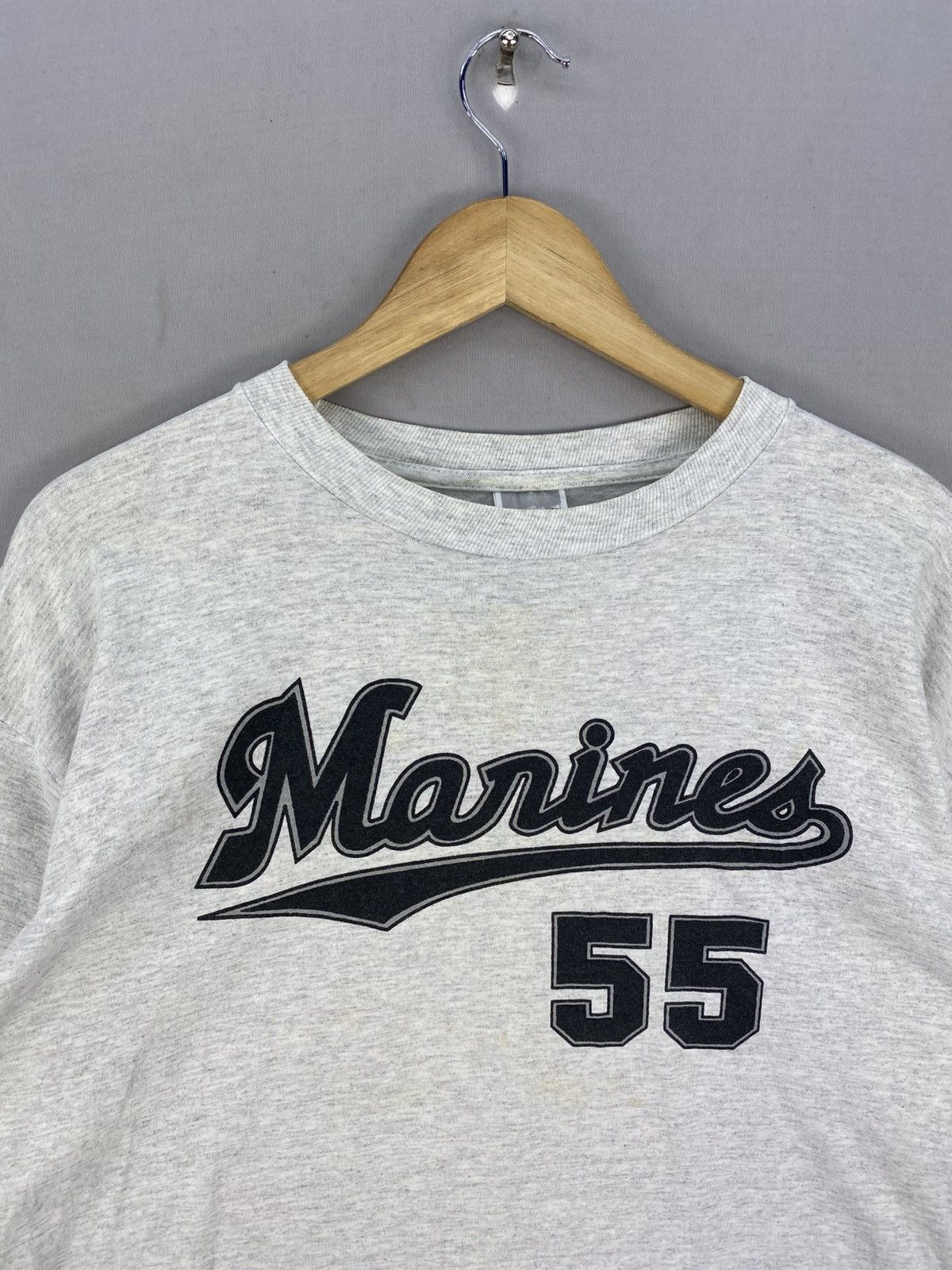 Jerzees Vintage 90’s Jerzees ‘Marines 55’ Graphic Tee Size US M / EU 48-50 / 2 - 7 Thumbnail