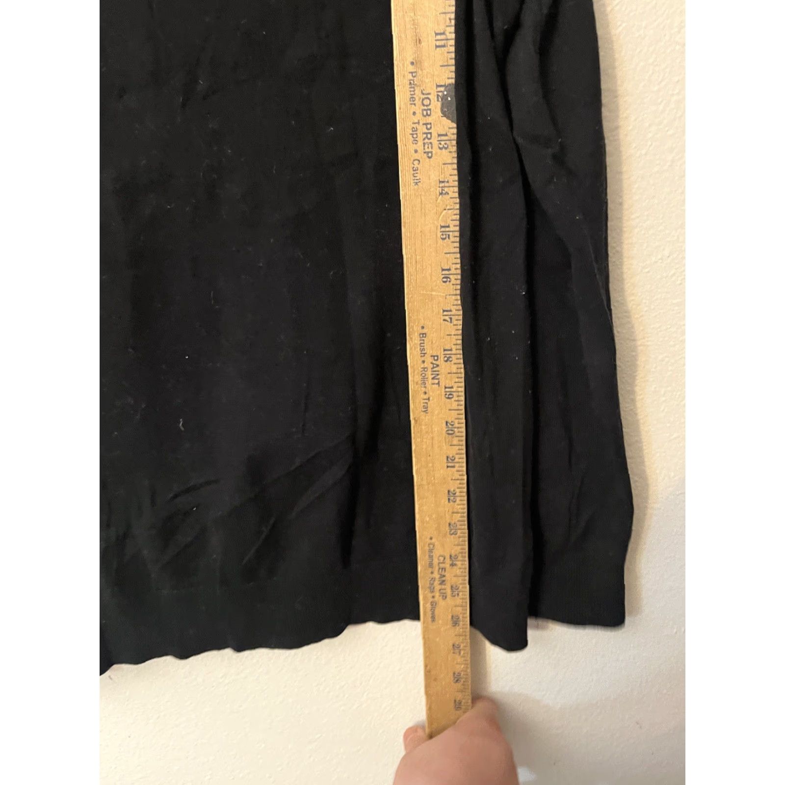 Tommy Hilfiger Tommy Hilfiger Turtleneck Top Women Black Cotton Long Sleeve Size M Size M / US 6-8 / IT 42-44 - 4 Thumbnail